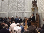 بالصور: أهالي الرملة يشاركون في اللقاء الشهري للحركة الاسلامية بالمسجد الأقصى